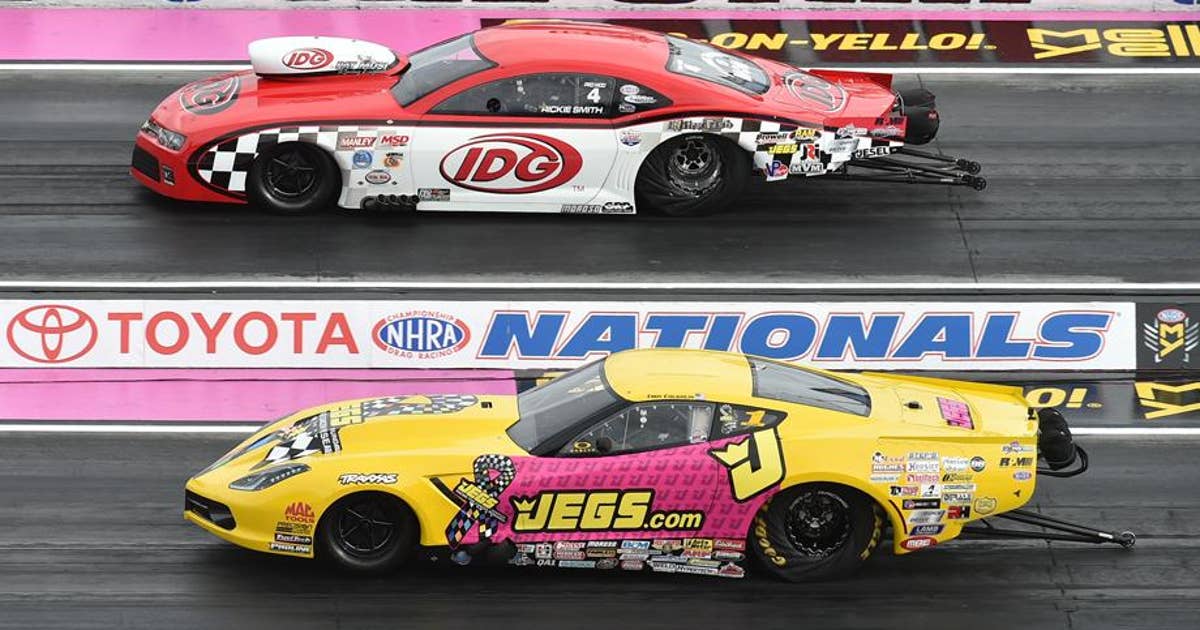 TV schedule for the 2017 NHRA J&A Service Pro Mod Drag Racing Series