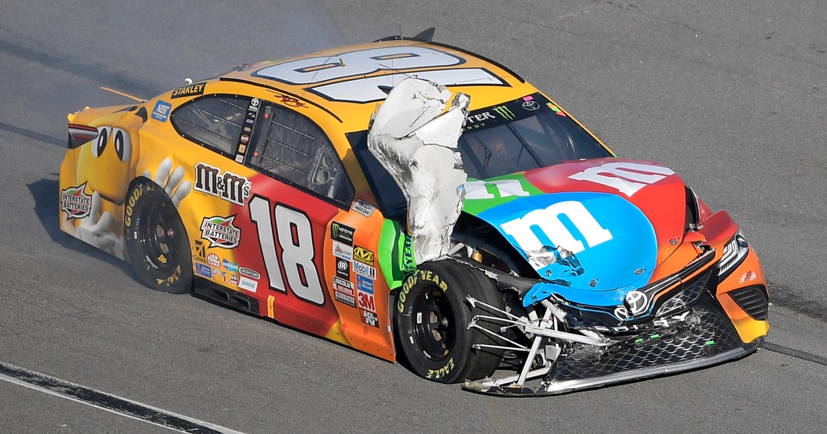 Kyle Busch blows tire, triggers five-car wreck involving top Daytona ...