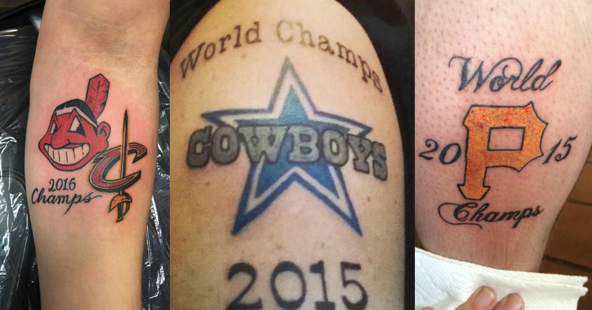 How (and why) the premature championship tattoo became the ultimate badge of fan loyalty | FOX ...