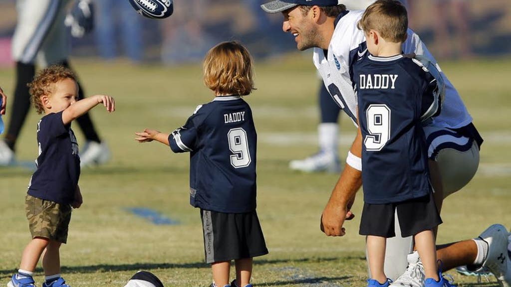 boys tony romo jersey