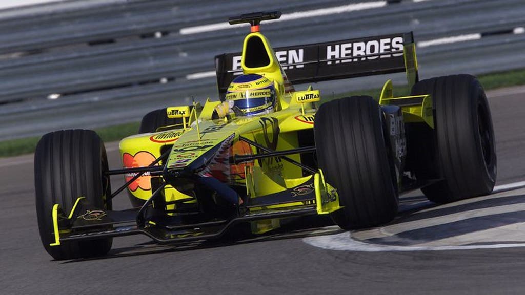 Burst Of Color Gallery Of Jordan F1 Race Cars Fox Sports