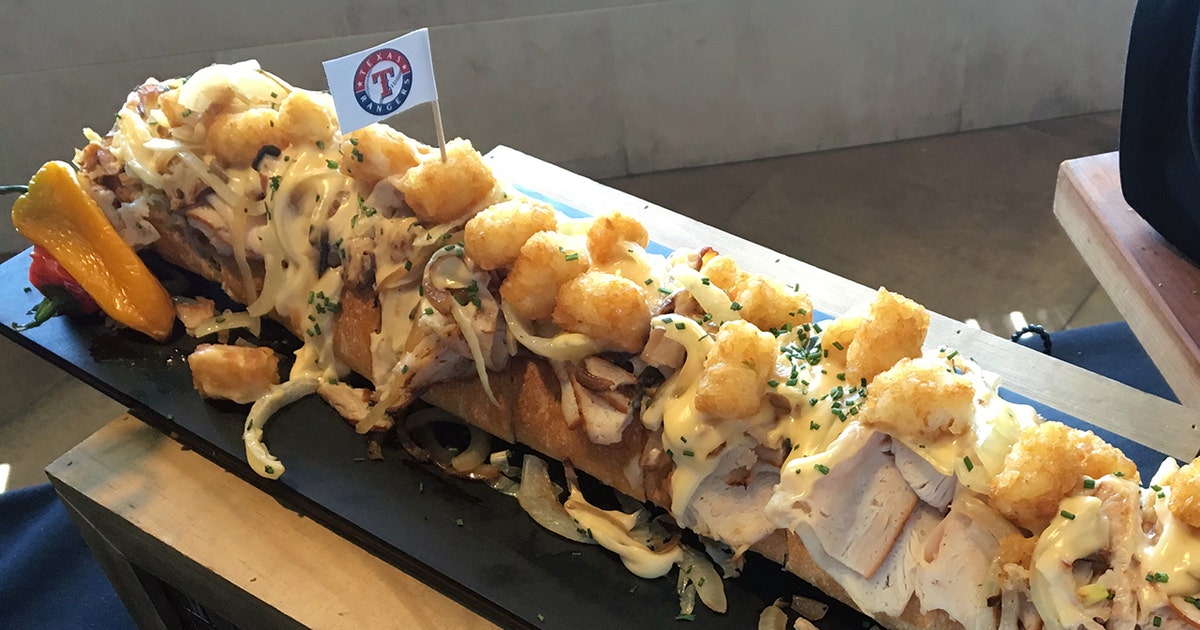 Rangers unveil new ballpark concession food FOX Sports