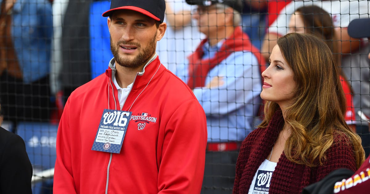 Kirk Cousins' wife announces pregnancy in adorable way