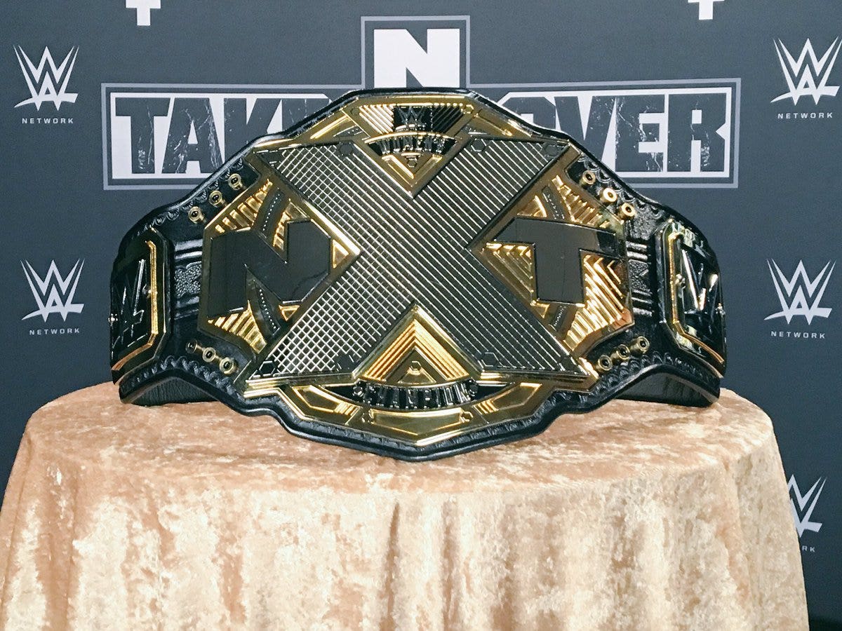 Wwe Unveils Three New Nxt Championship Titles At Takeover Orlando Fox Sports