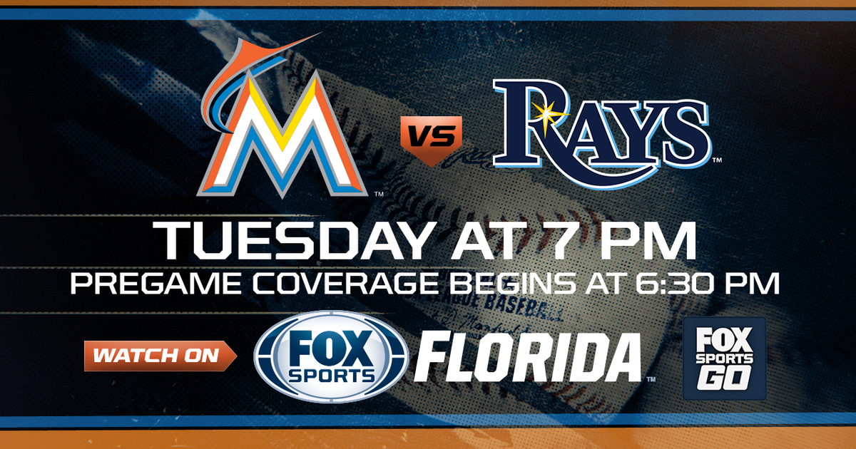 Tuesday, May 2 Tampa Bay Rays at Miami Marlins game preview FOX Sports