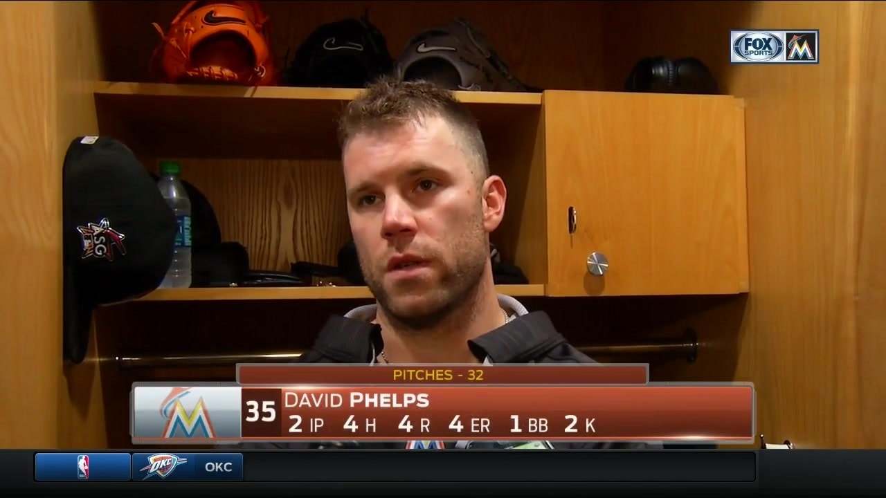 David Phelps critical of himself after tough outing FOX Sports