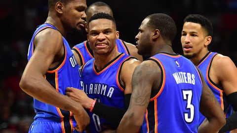 Celebrate Russell Westbrook's historic season with his 20 meanest mean ...