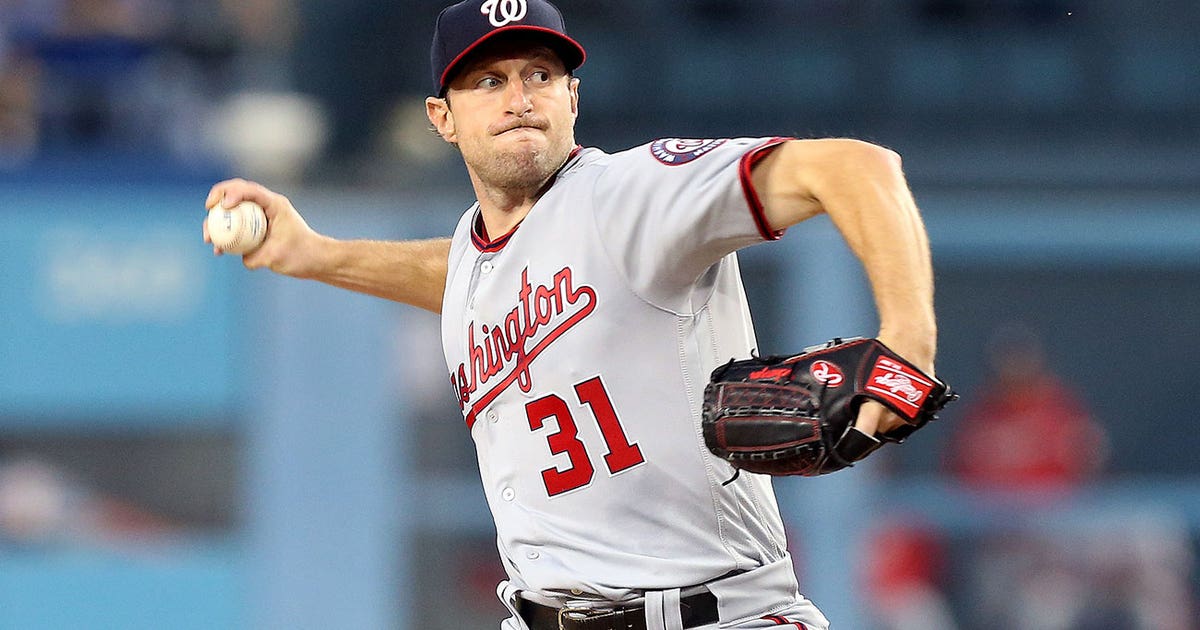 Watch: Boy, Max Scherzer sure loves to curse while he pitches | FOX Sports