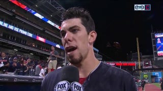 Bradley Zimmer looks back on huge night at plate and in center field