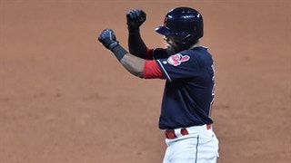 HIGHLIGHTS: Indians blow game open with monster eighth inning