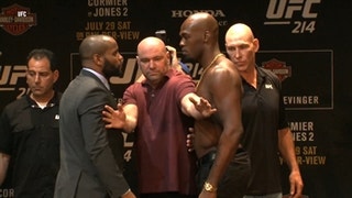 The hate is REAL! Watch heated face off between Daniel Cormier, Jon Jones