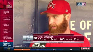 Cards' Brebbia explains how he stays sharp with limited work
