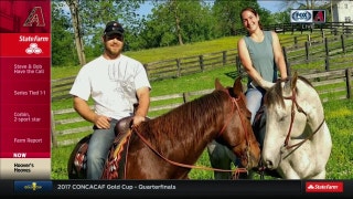 Down on J.J.'s farm: 'We've got a good little horde going.'