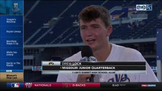 Drew Lock excited to represent Mizzou at Kauffman Stadium
