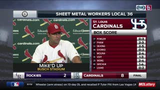 Matheny on DeJong's defensive growth: 'It's fun to watch him push the envelope'