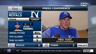 Yost says Royals' bullpen was 'absolutely outstanding' against Tigers