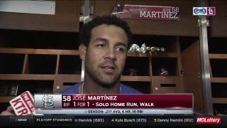 Jose Martinez on coming off the bench: 'You've got to be ready for whatever'
