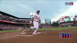 WATCH: Paul DeJong hits a two-run home run in first inning