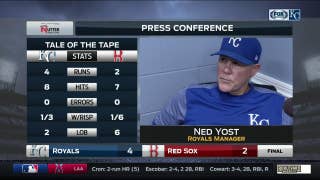 Ned Yost on Mike Moustakas: 'He's really swinging the bat well'
