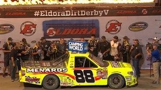Matt Crafton wins a wild race at Eldora | 2017 TRUCK SERIES | FOX NASCAR