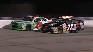 Dalton Sargeant makes a late pass to take the win at Lucas Oil Raceway I 2017 ARCA RACING SERIES