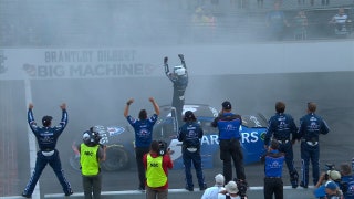 Kasey Kahne wins in overtime as Hamlin and Menard wreck | 2017 BRICKYARD 400