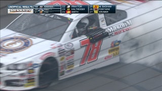 Justin Haley hangs on to snag win at Pocono I 2017 ARCA RACING SERIES