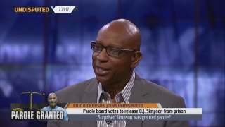 Hall of Famer Eric Dickerson offers his thoughts on O.J. Simpson being granted parole | UNDISPUTED