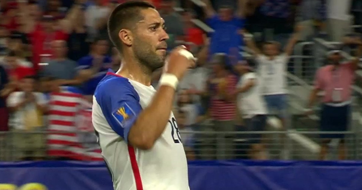 Watch Clint Dempsey tie Landon Donovan's all-time USMNT goal record with beautiful free kick | FOX Sports