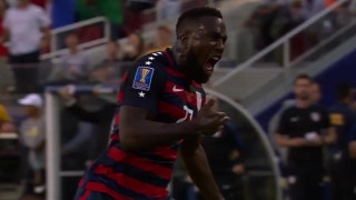 Watch Jozy Altidore's long-range free kick to open the scoring for the USMNT vs. Jamaica | Gold Cup Highlights