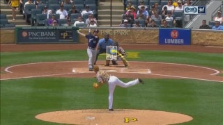 WATCH: Brewers' Brett Phillips smacks RBI double to right field