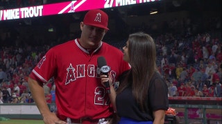 Trout homers for second straight night in Angels 7-0 win over Nationals
