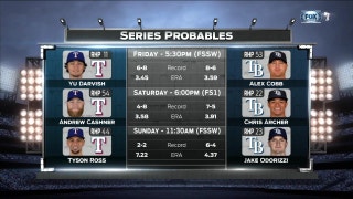 Series Probables in Tampa Bay | Rangers Live