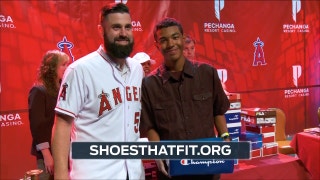 Angels Live: Matt Shoemaker provides shoes to kids in need