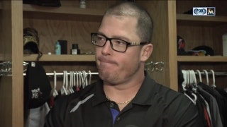 Justin Bour on strained oblique: I can't even describe my frustration level