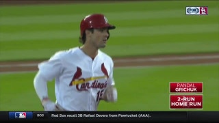 WATCH: Grichuk homers for fourth straight night, Martinez slugs pinch-hit homer
