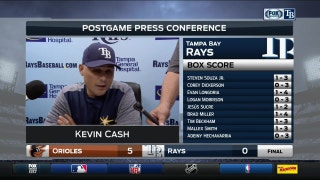 Kevin Cash: There was a lot to like about Snell tonight
