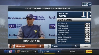 Kevin Cash: Nothing seems to get to Jake Faria