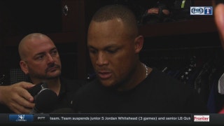 Adrian Beltre on picking up career hits 2,997 and 2,998