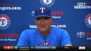 Jeff Banister on 'The Process' of Nomar Mazara