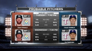 Dan Straily takes the bump for Marlins in Arlington