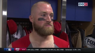Tucker Barnhart credits staff for his success behind the plate