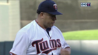 Watch Bartolo Colon strike out Aaron Judge in his Twins debut