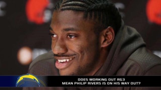 Are Chargers disrespecting Rivers by working out RGIII?