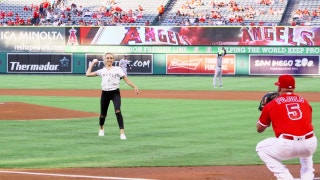 Angels Weekly: Nastia Liukin first pitch