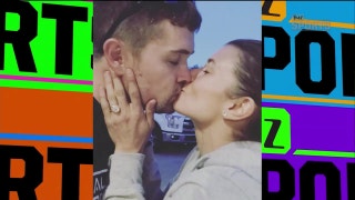 Danica Patrick and Ricky Stenhouse Jr. share awkward moment after marriage question | TMZ SPORTS