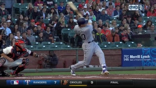 WATCH: Hunter Renfroe takes Bumgarner deep in San Francisco