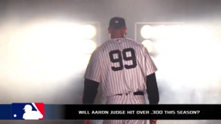 Will Aaron Judge hit below .300 this year?