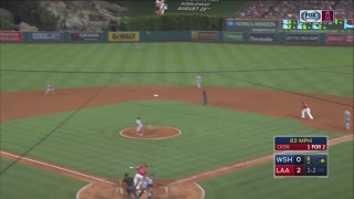 WATCH: Alex Meyer throws one-hit shutout, Cron and Trout hit 2-run HR in Angels 7-0 win