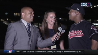 Jose Ramirez jokes that Andre asks too many questions